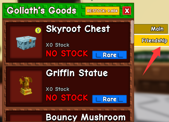 friendship shop